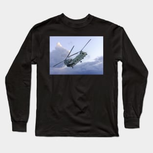 Boeing CH-47 Chinook Climbing Long Sleeve T-Shirt